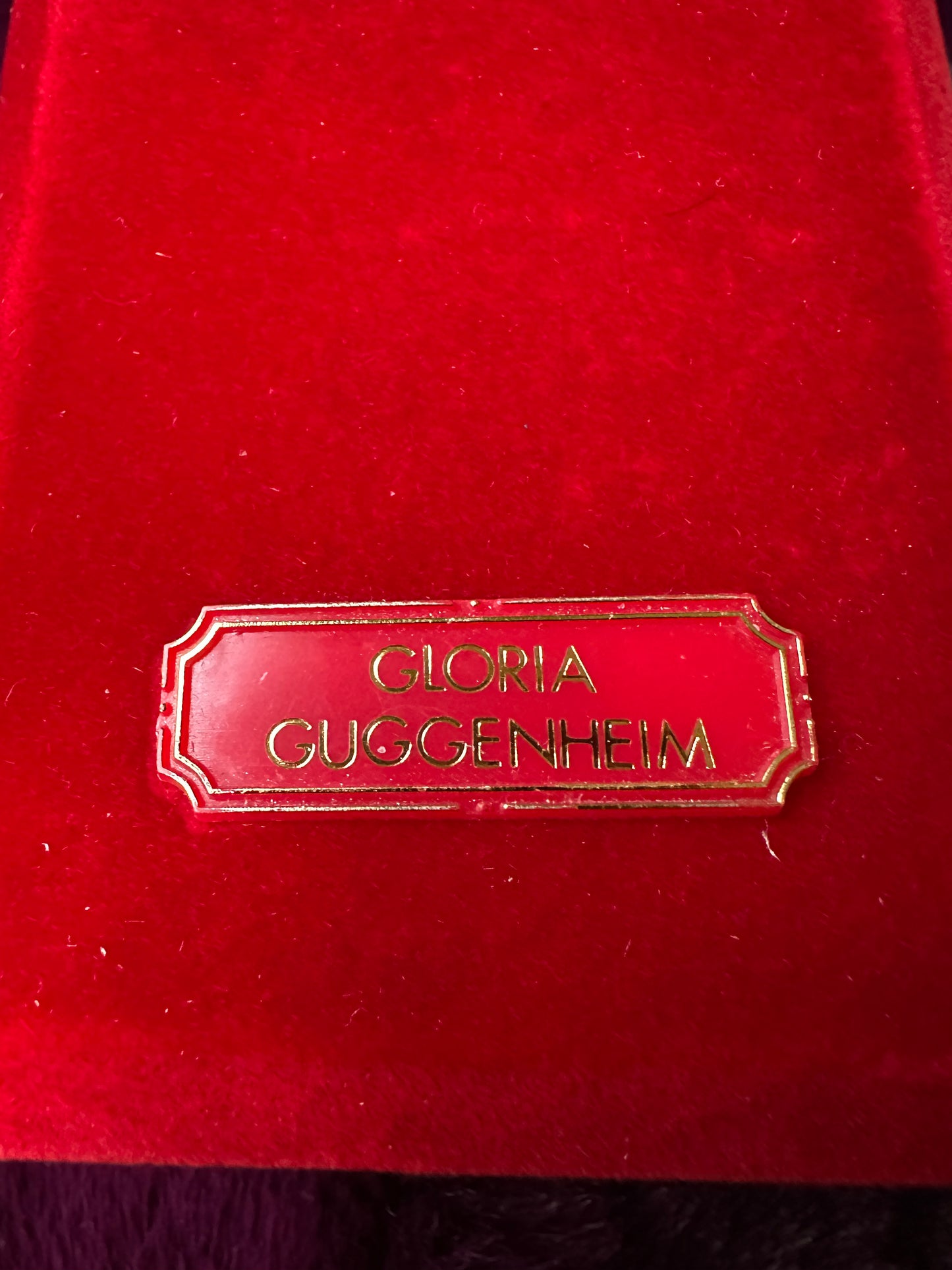 Glass,Gold, & Enamel Perfume Bottle