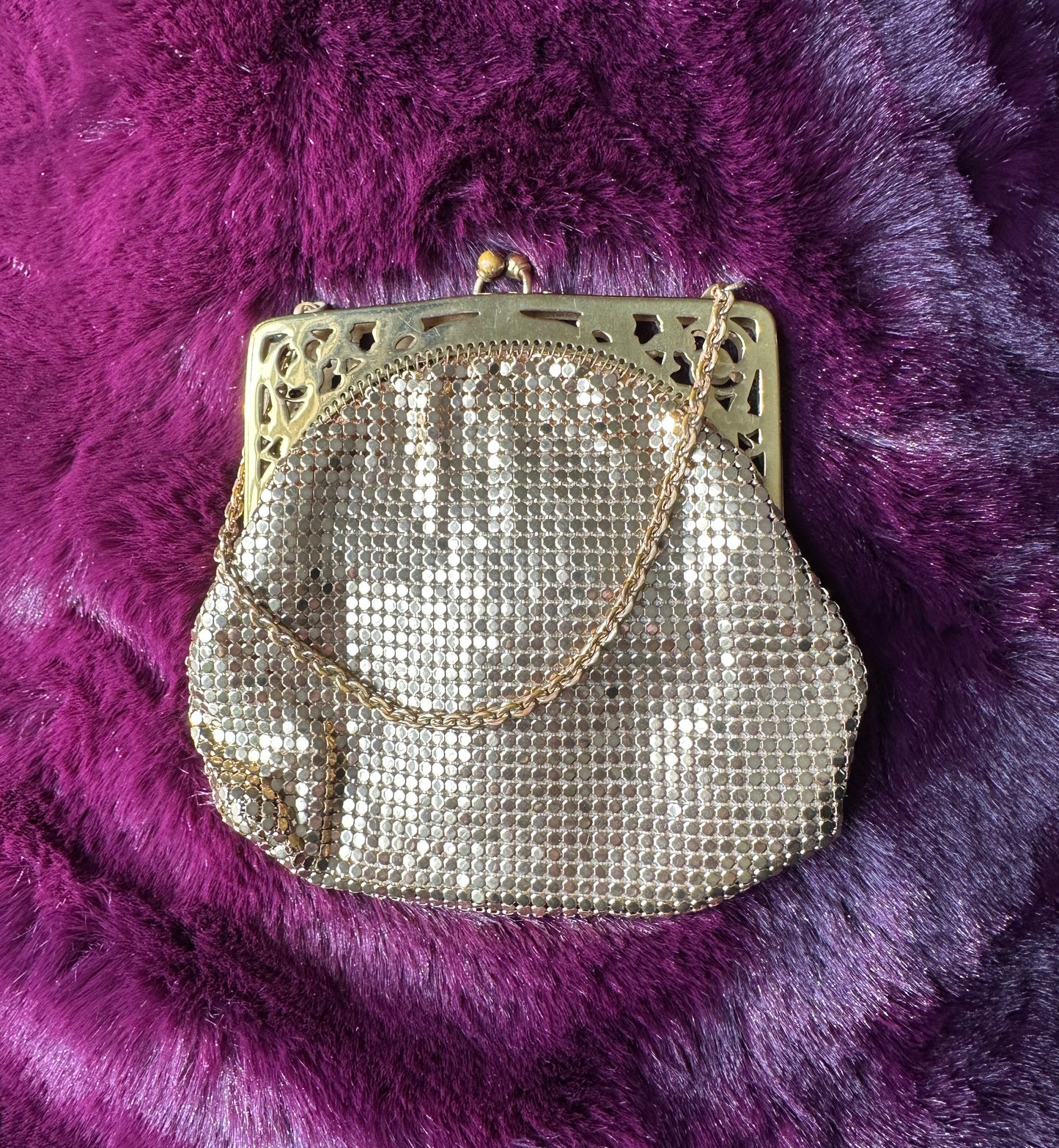Whiting & Davis Metal Evening Bag