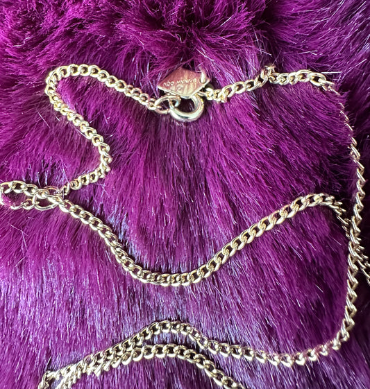 Vintage 14K Gold Cameo Necklace