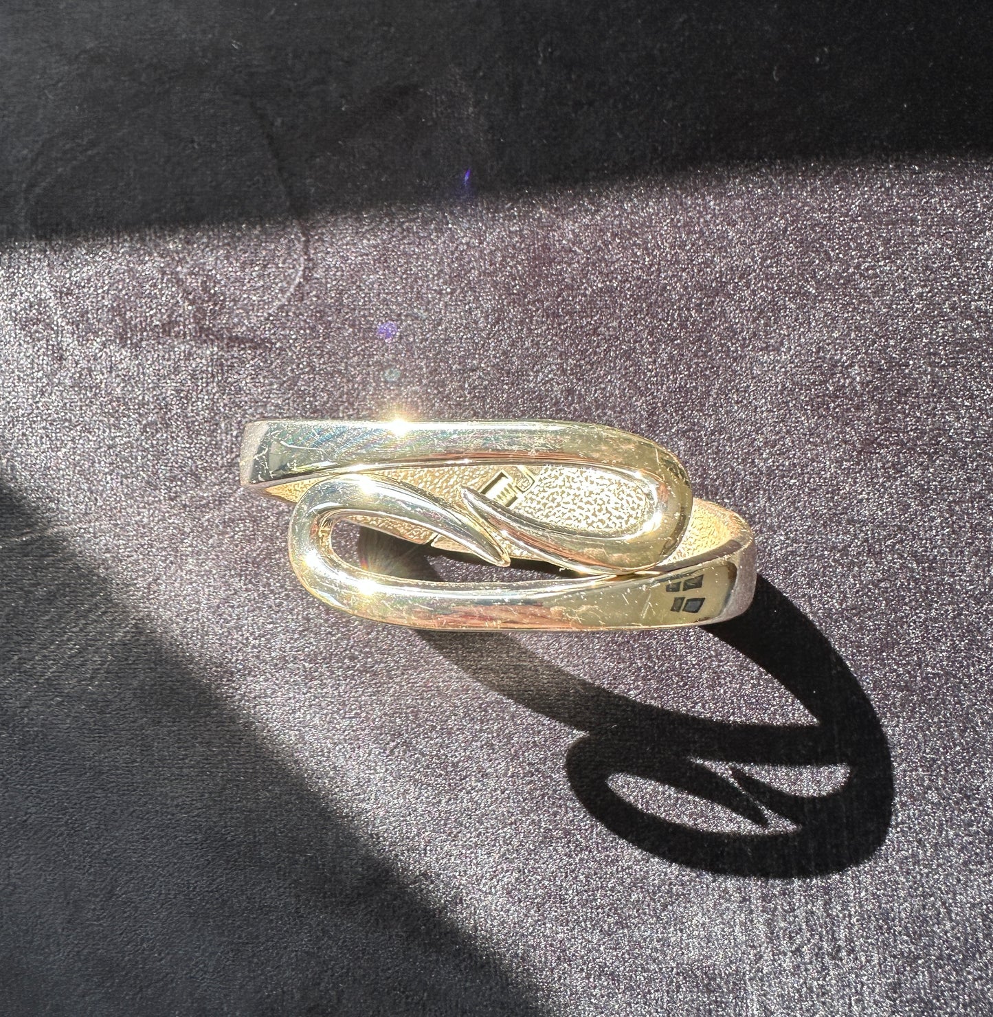 Scroll Bangle Bracelet