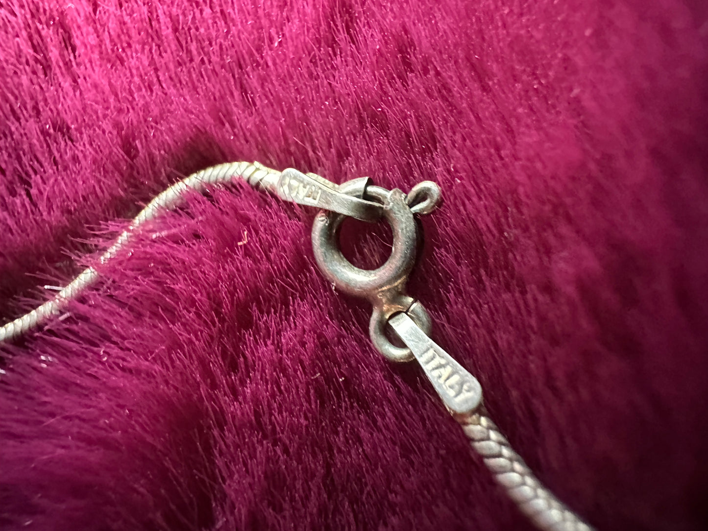 Silver & Onyx Witch Necklace