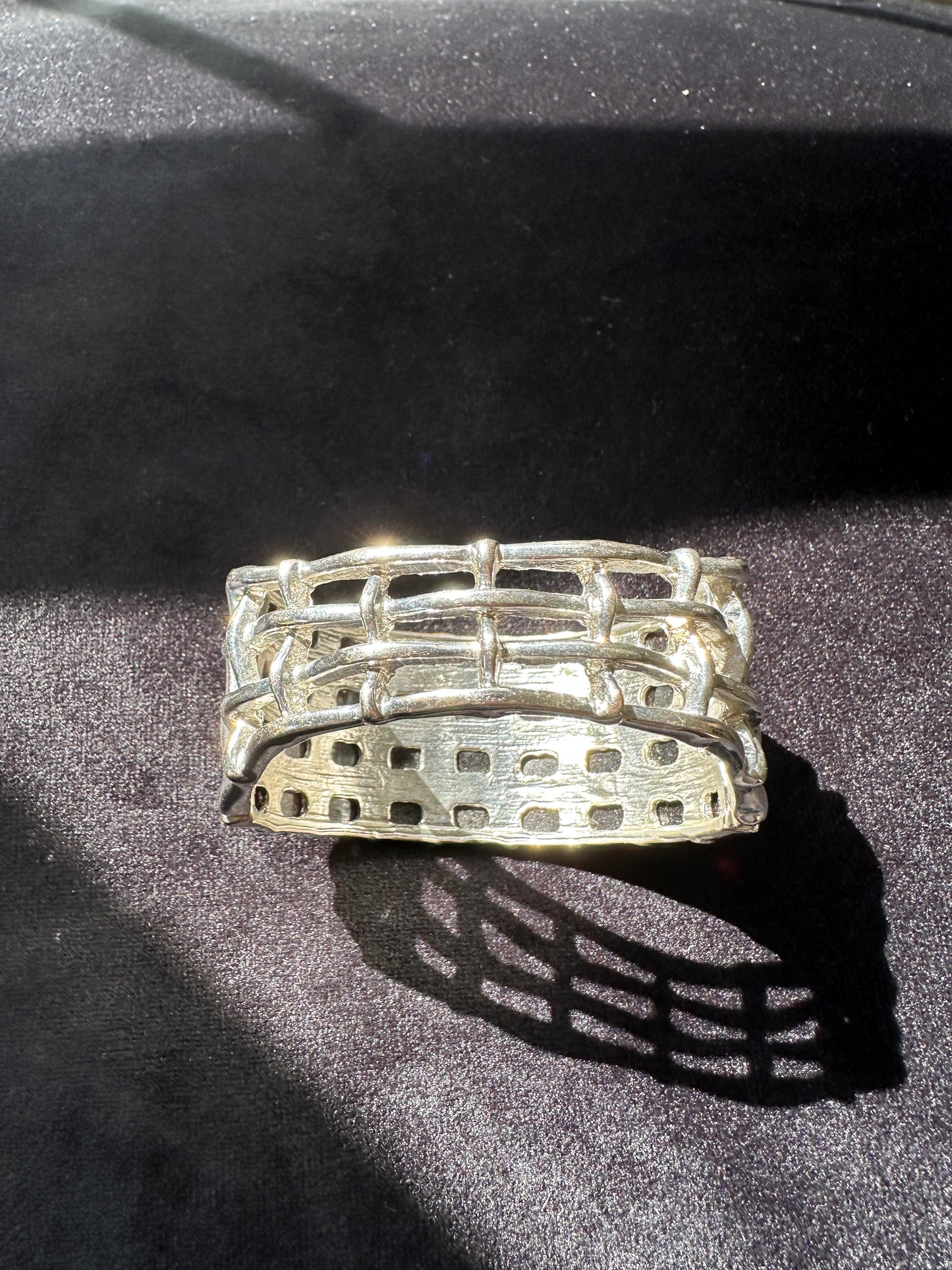 Spiderweb Bangle Bracelet