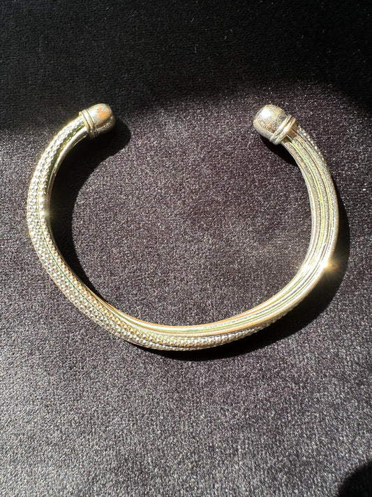 Twisted Torque Bracelet