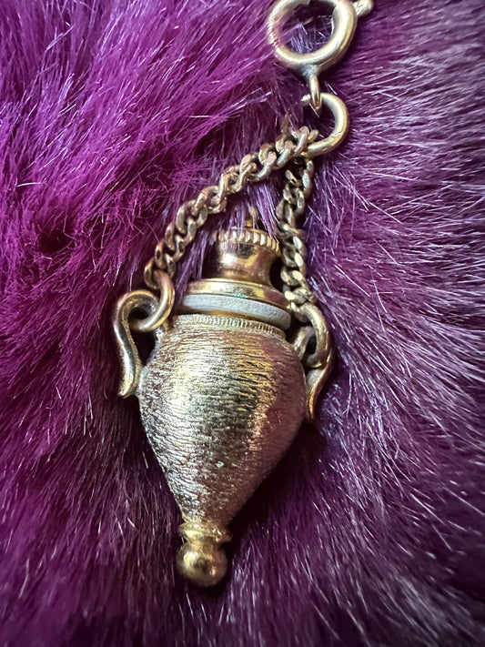 Vintage Snuff Amphora Pendant