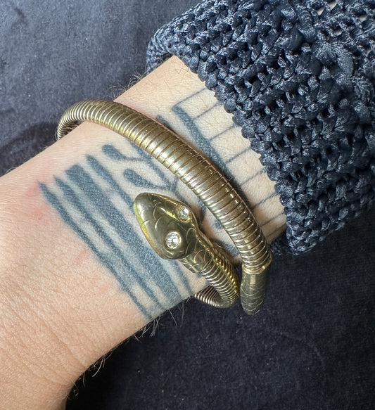 80s Snake Arm Bangle