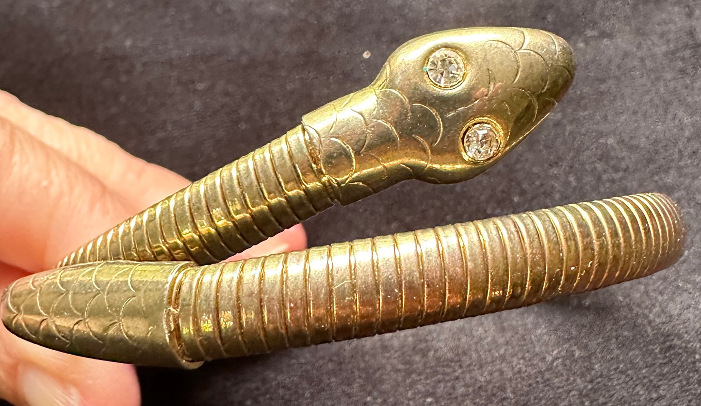 80s Snake Arm Bangle