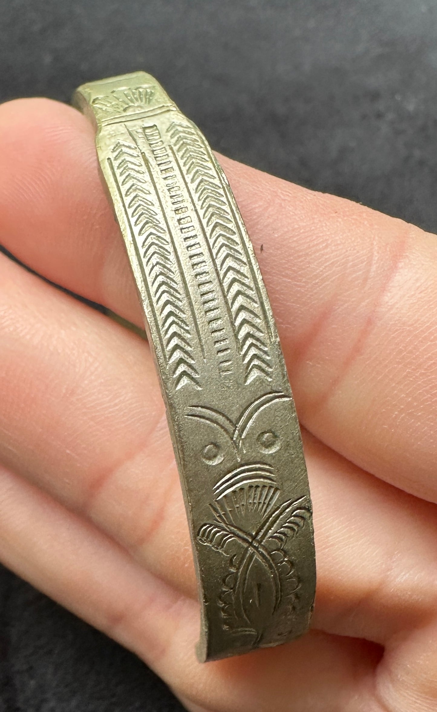 Vintage Bohemian Etched Bracelet