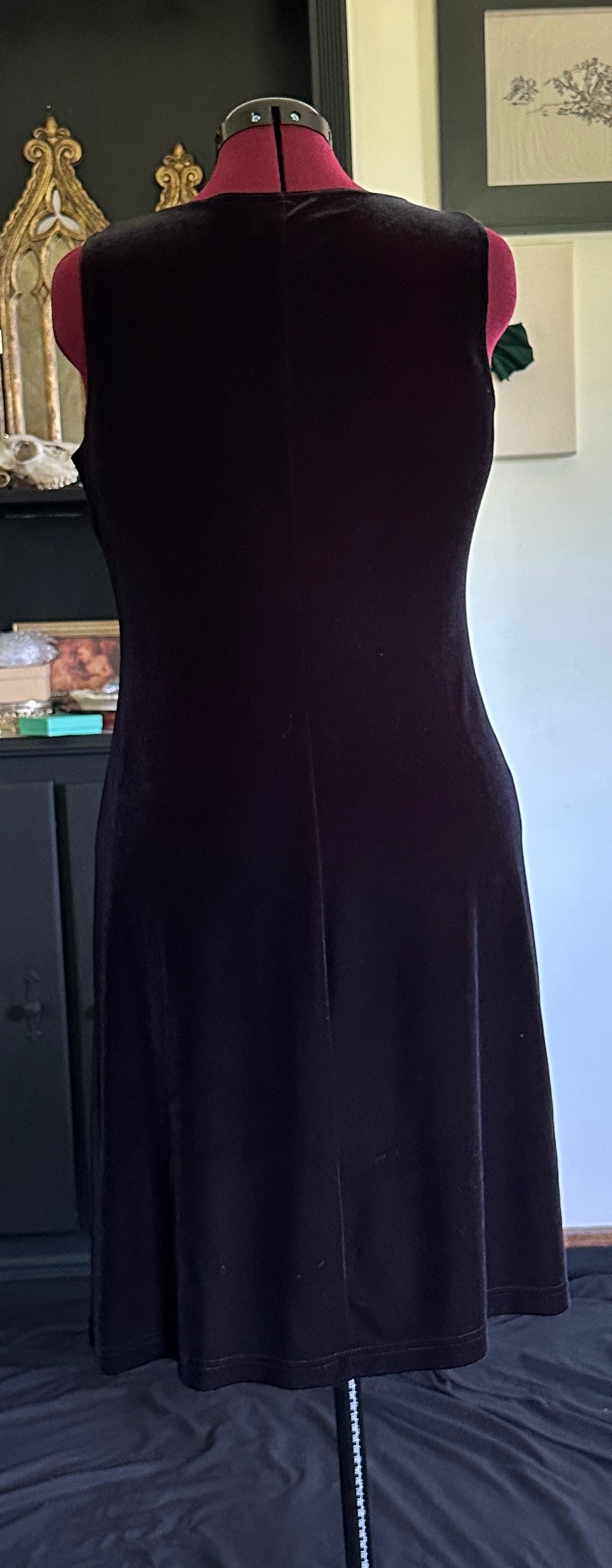 Velvet Tank Dress L