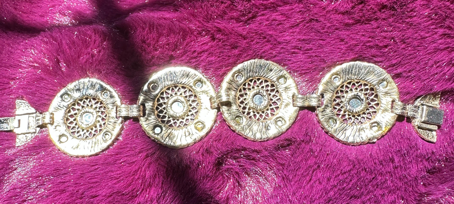 Medieval Revival Medallion Bracelet