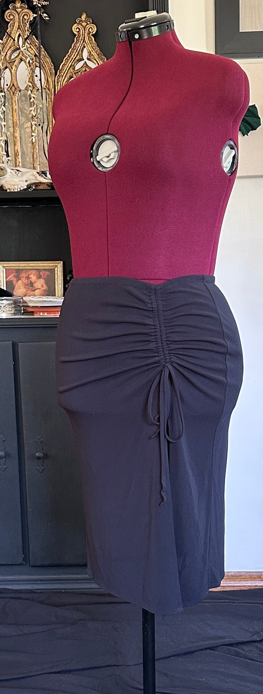 Y2K Drawstring Club Skirt M-L