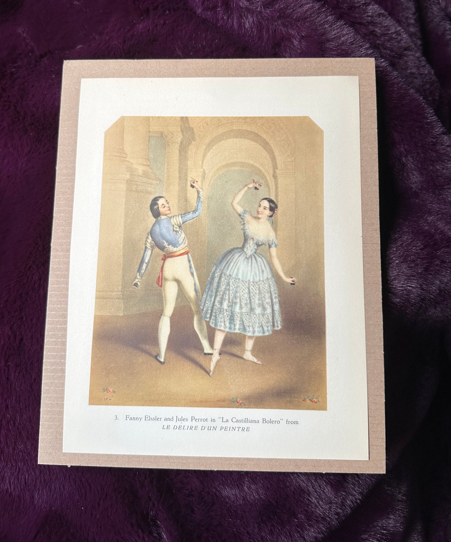 Vintage Ballet Print