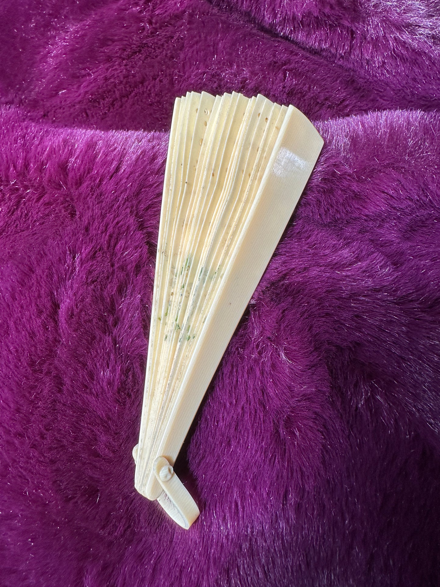 Antique Celluloid Fan
