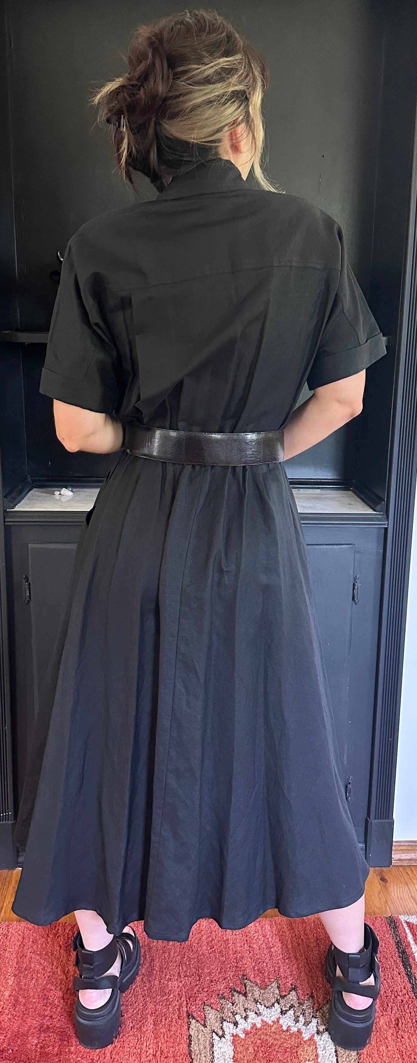 80s Vintage Safari Dress