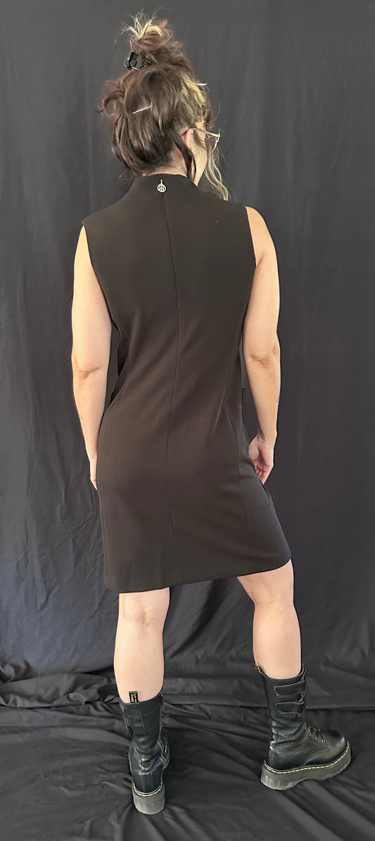 Preppy Goth Tommy Hilfiger Vest Dress SZ 4-6