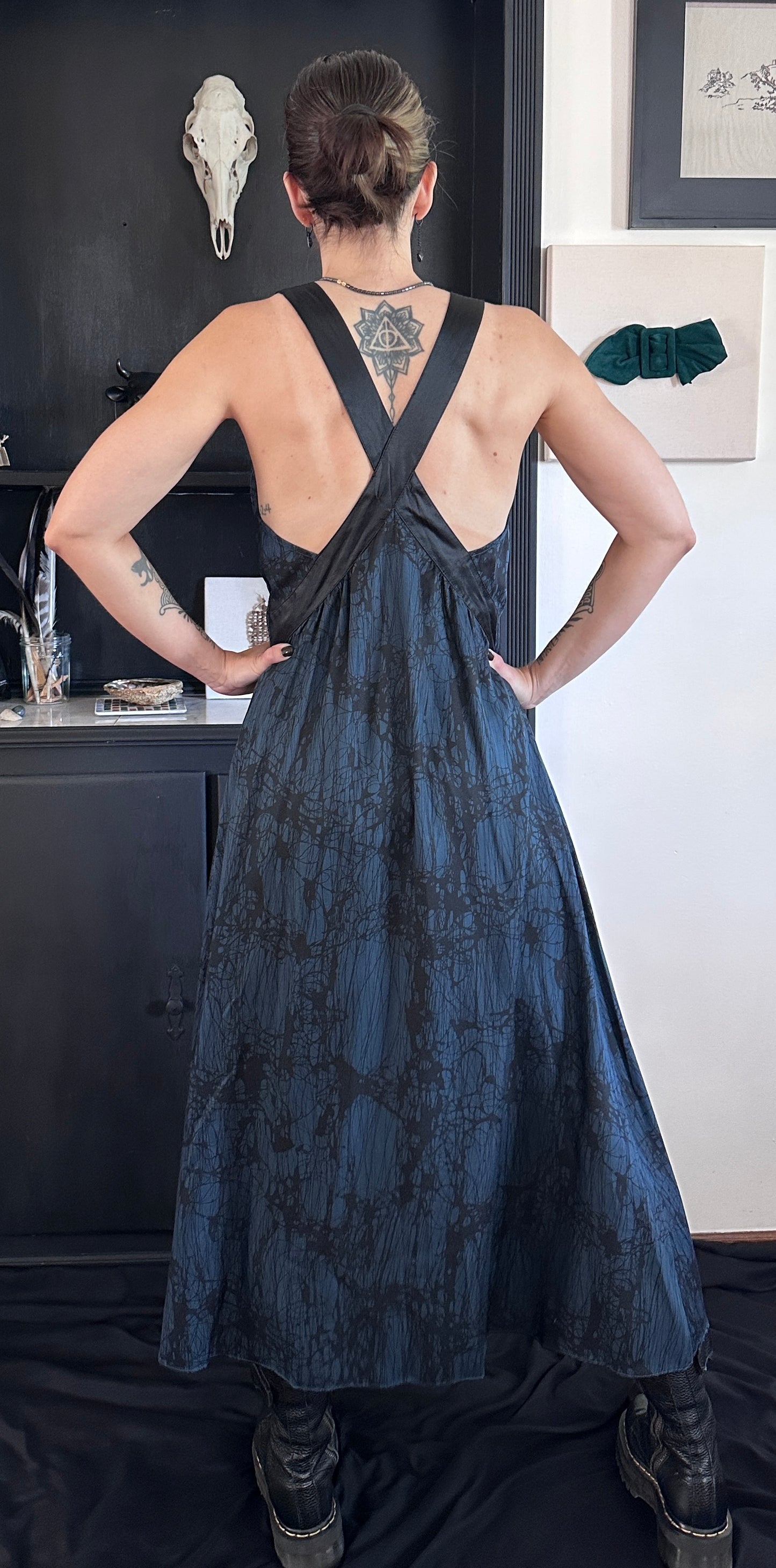 Vintage 2000s Marc Jacobs Silk Dress SZ 2