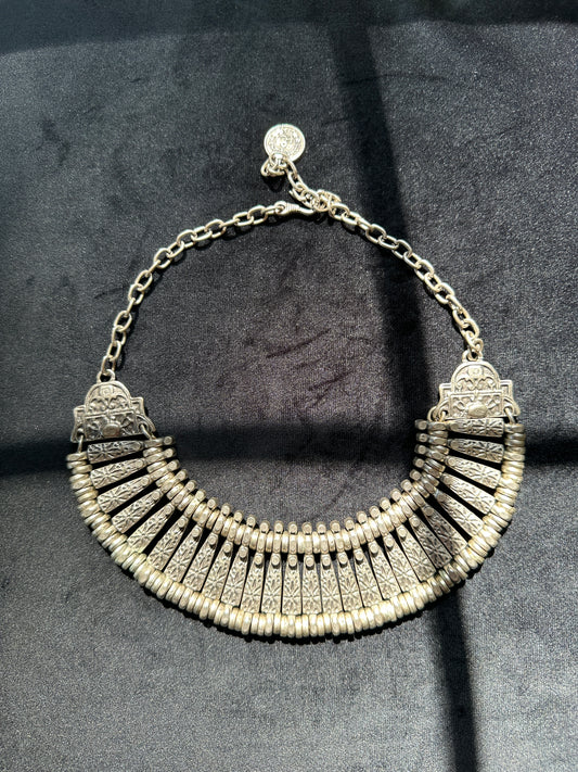 Silver Collar Nomad Necklace