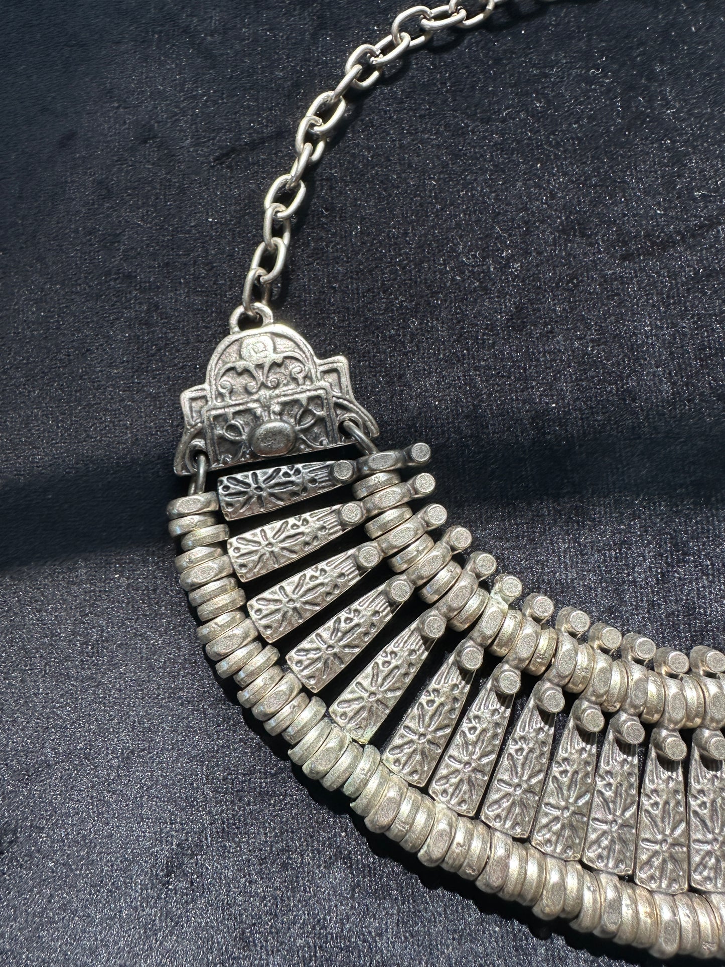 Silver Collar Nomad Necklace
