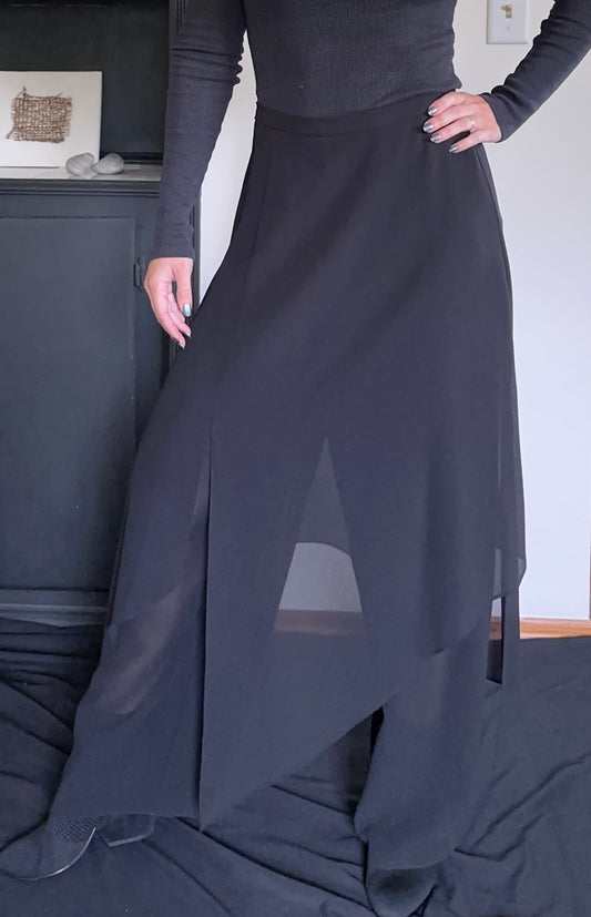 Vintage Black Layered Pant SZ 8