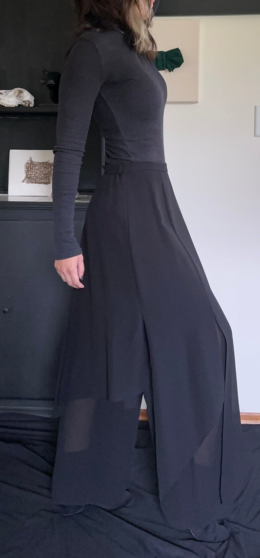 Vintage Black Layered Pant SZ 8