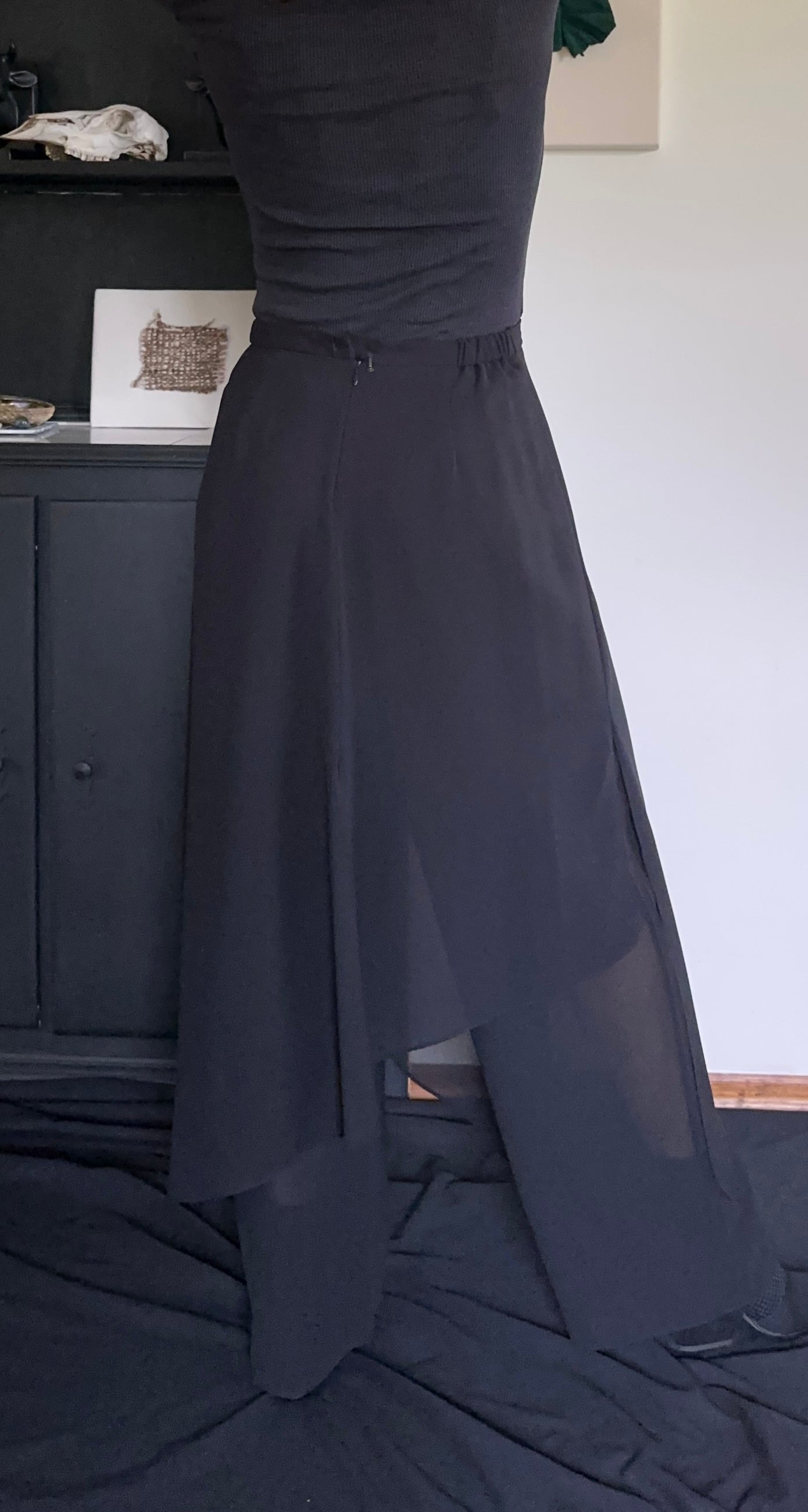 Vintage Black Layered Pant SZ 8