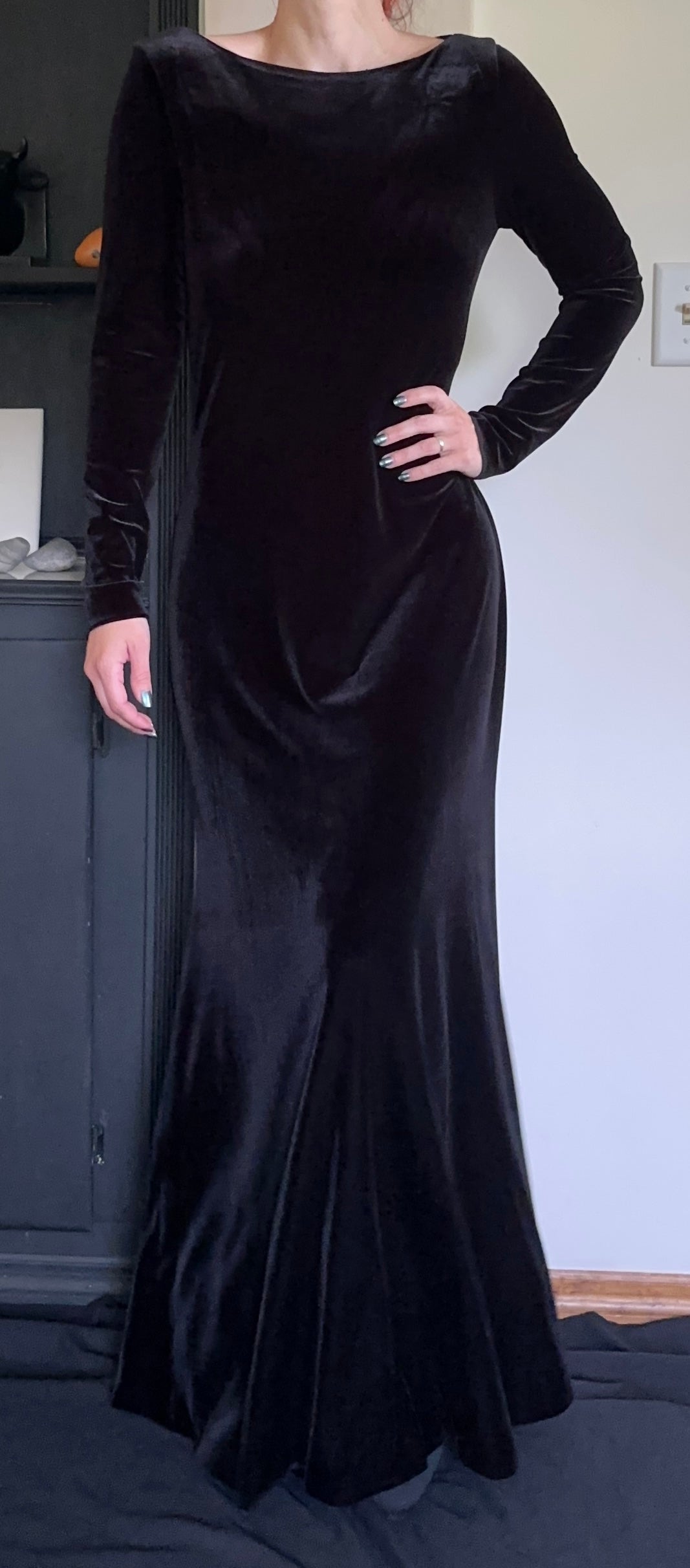 Vintage Ralph Lauren Velvet Gown M