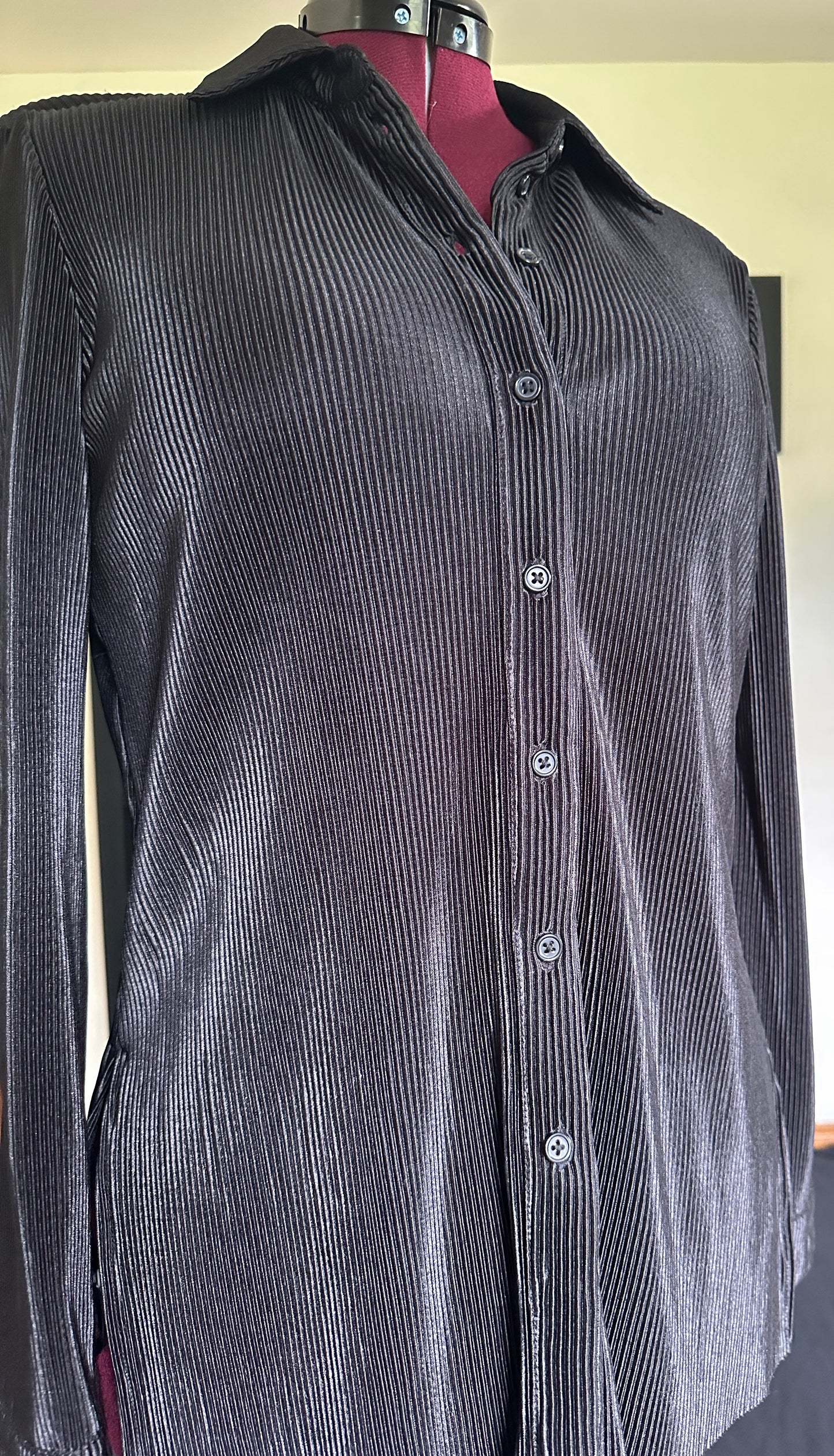 Ribbed Goth Top S-M