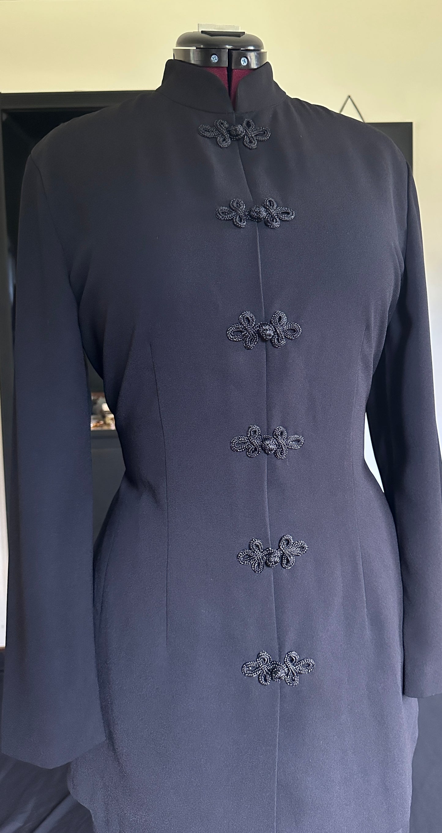 90s Mourning Dress L-XL
