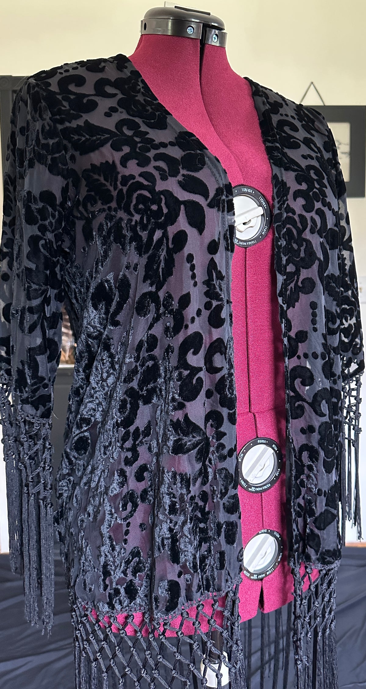 Witchy Fringed Duster S/M