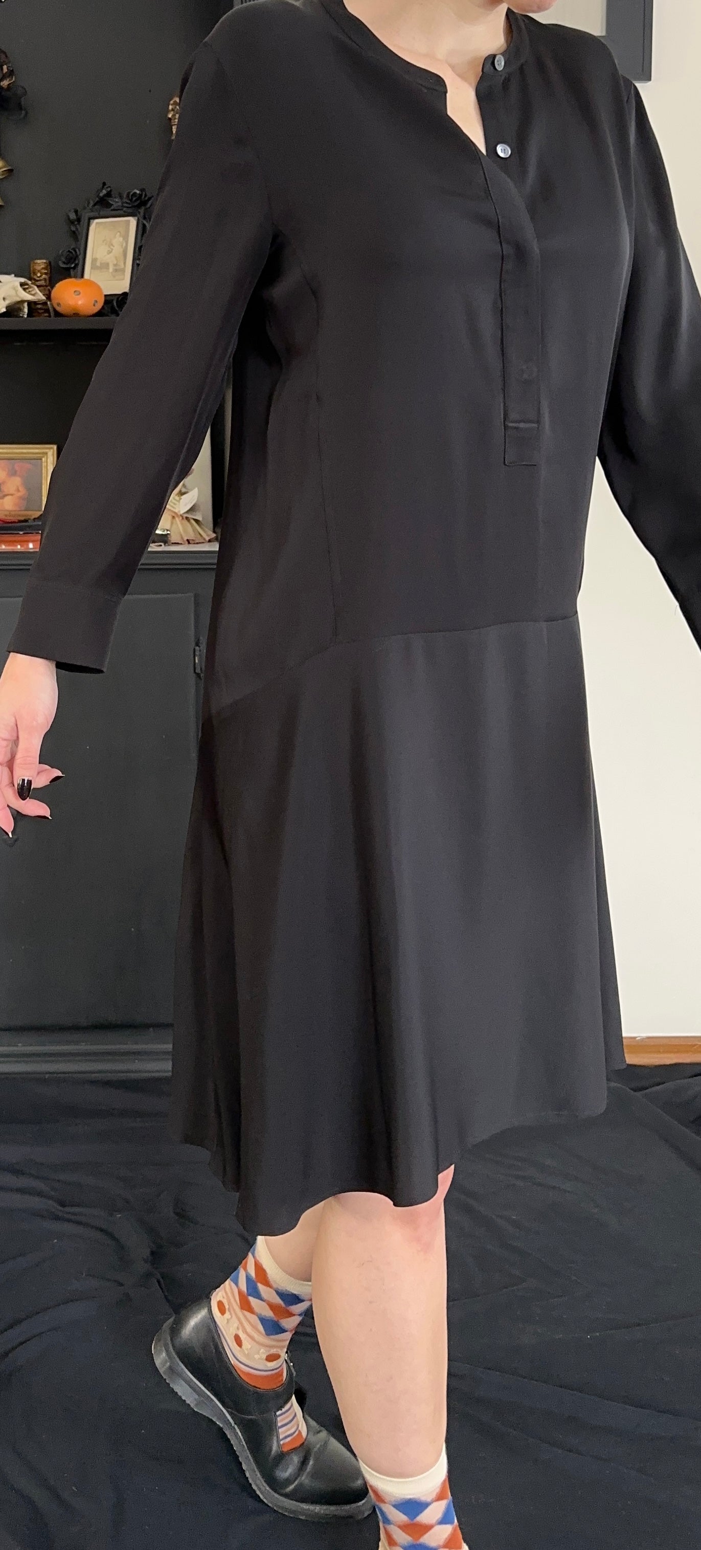 Silk Theory Tunic Dress SZ 6-8