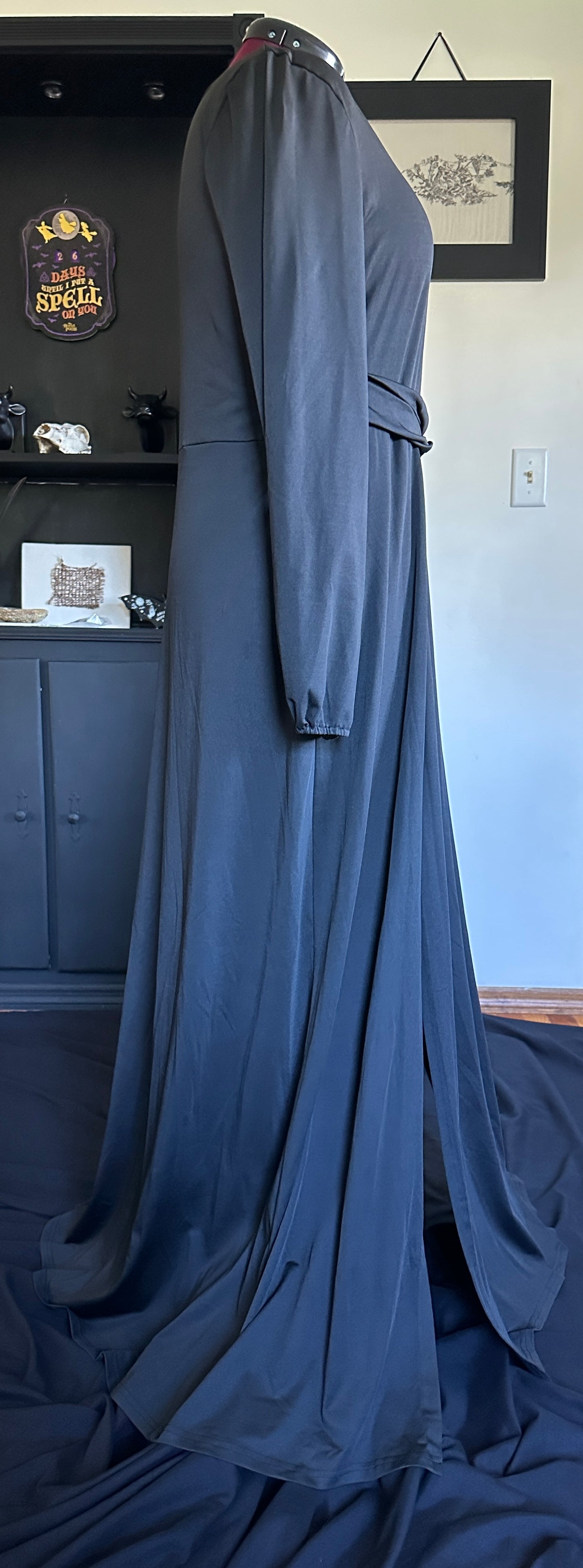 Black Witchy Maxi Dress 2X