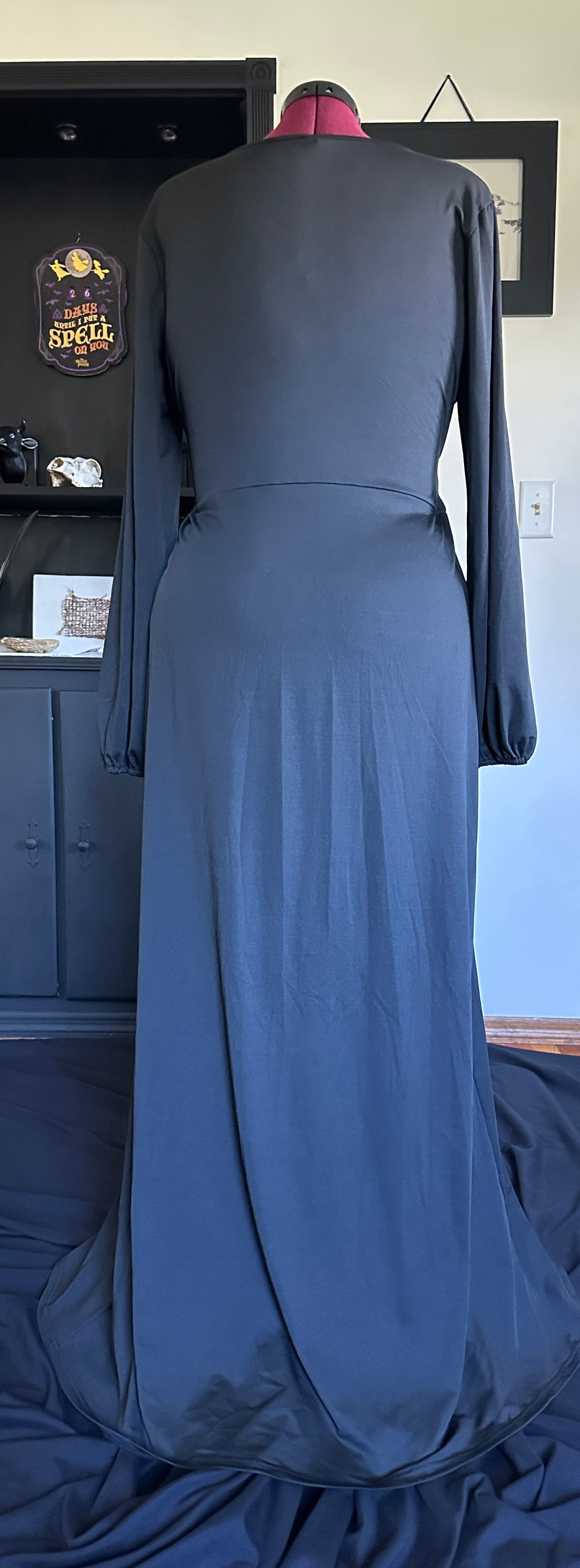 Black Witchy Maxi Dress 2X