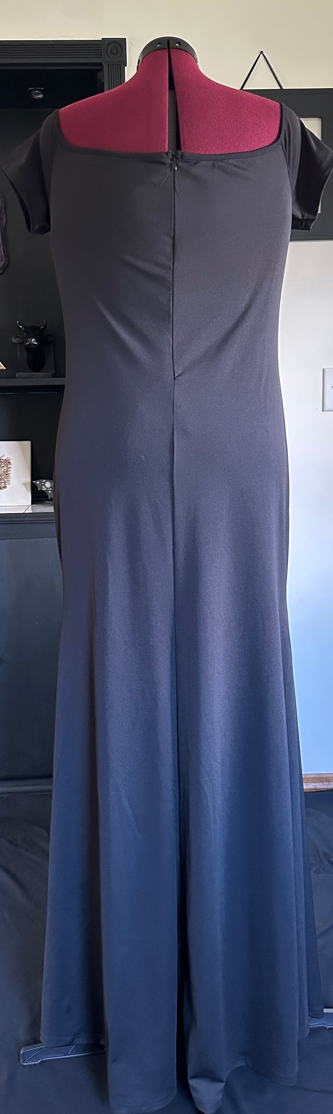 Goth Vixen Off-The-Shoulder Gown XXL