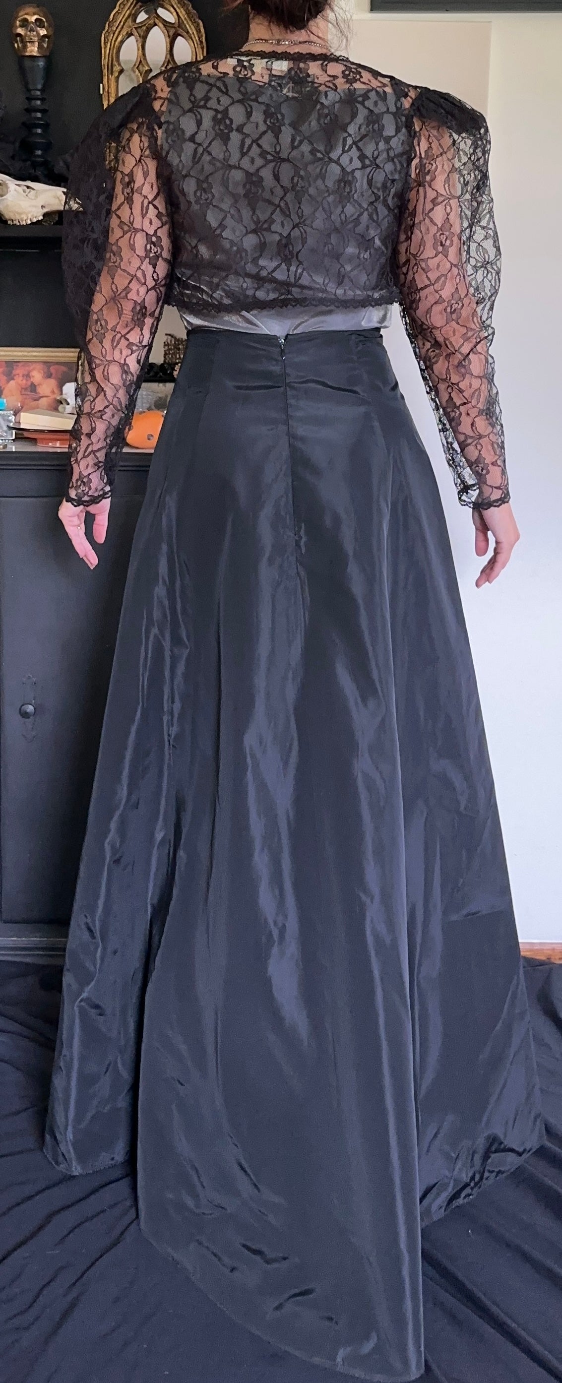 Victorian Goth Skirt XS