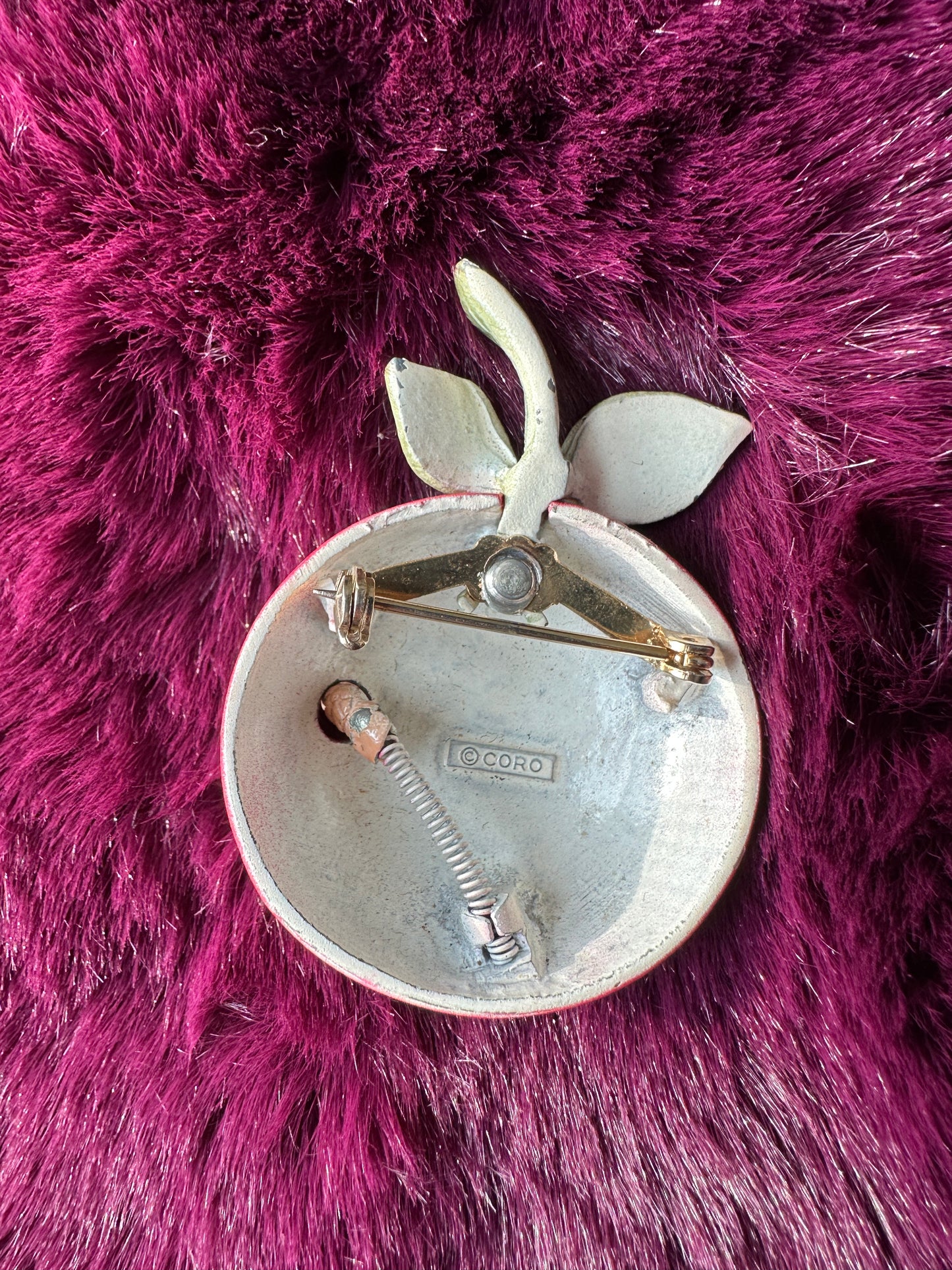 Apple & Snake Pin