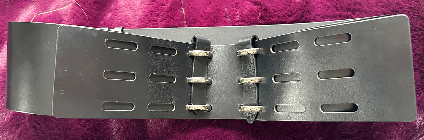 Haute Cuir Leather Corset Belt 35" - 46"
