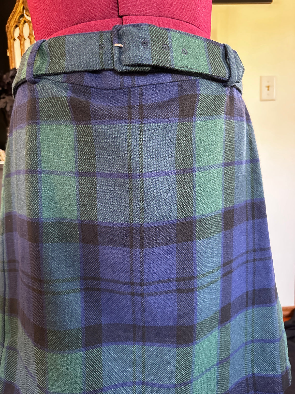 Academia Wool Skirt 1X