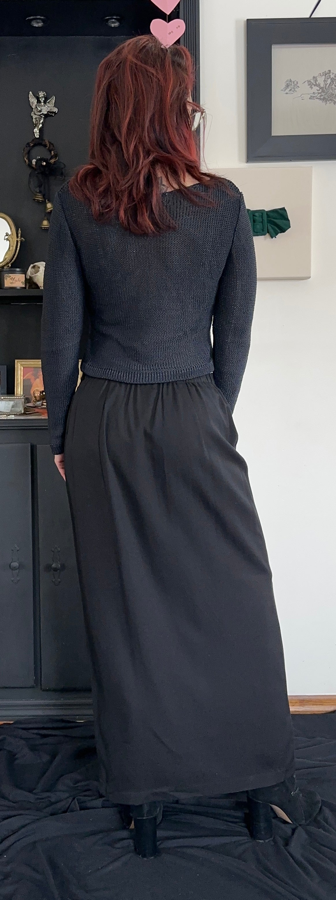 Vintage Eileen Fisher Silk Wrap Skirt SZ 8-12