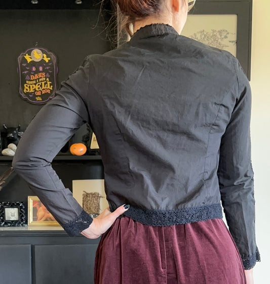 Edwardian Revival Top XXS-XS