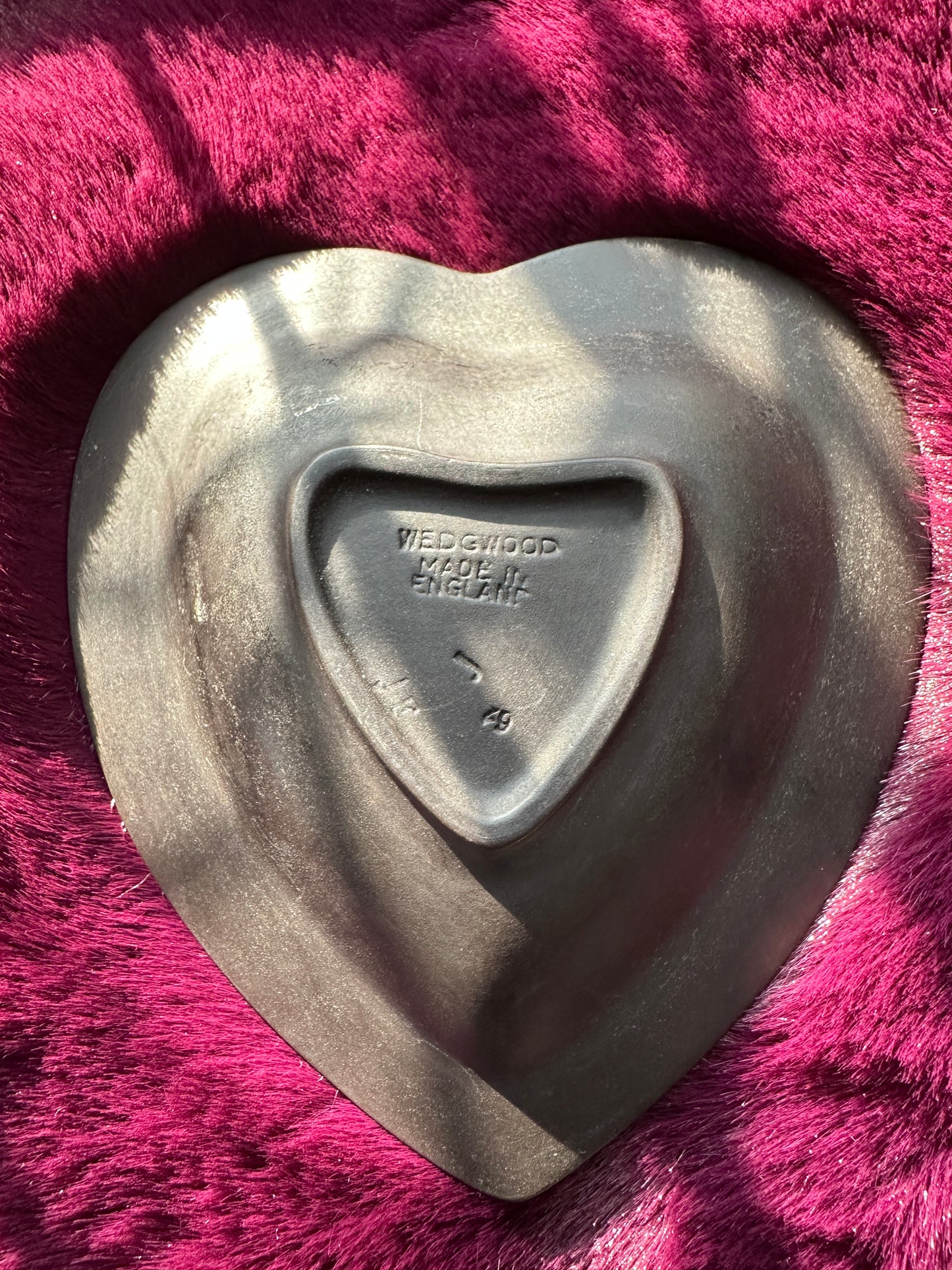 Wedgewood Black Heart Dish