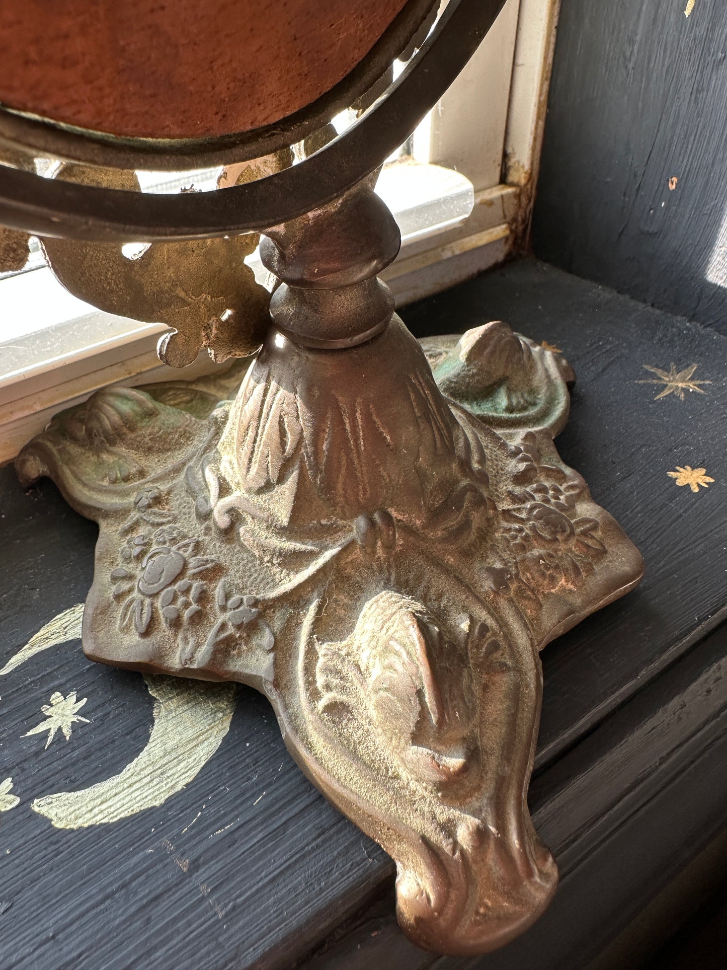 Gilt Bronze Victorian Revival Mirror