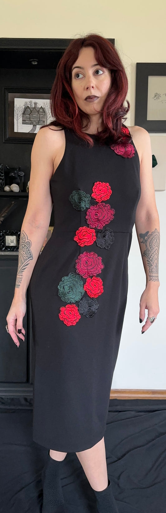 Betsey Johnson Floral Dress SZ 4