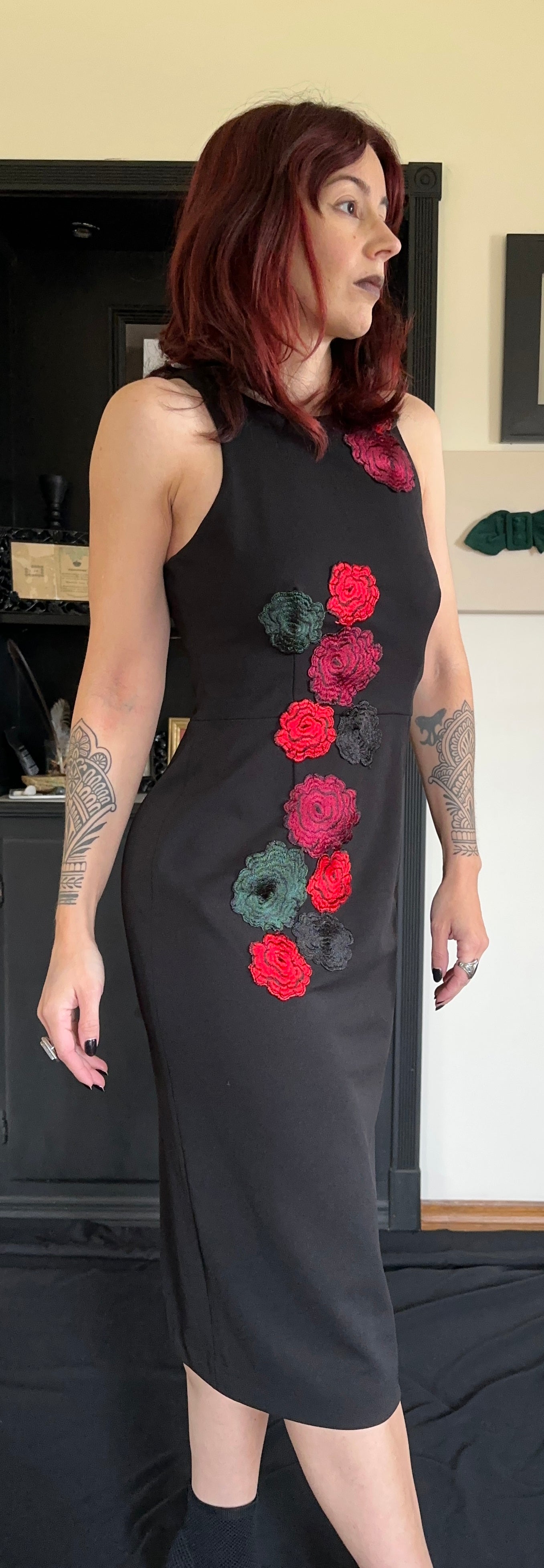 Betsey Johnson Floral Dress SZ 4