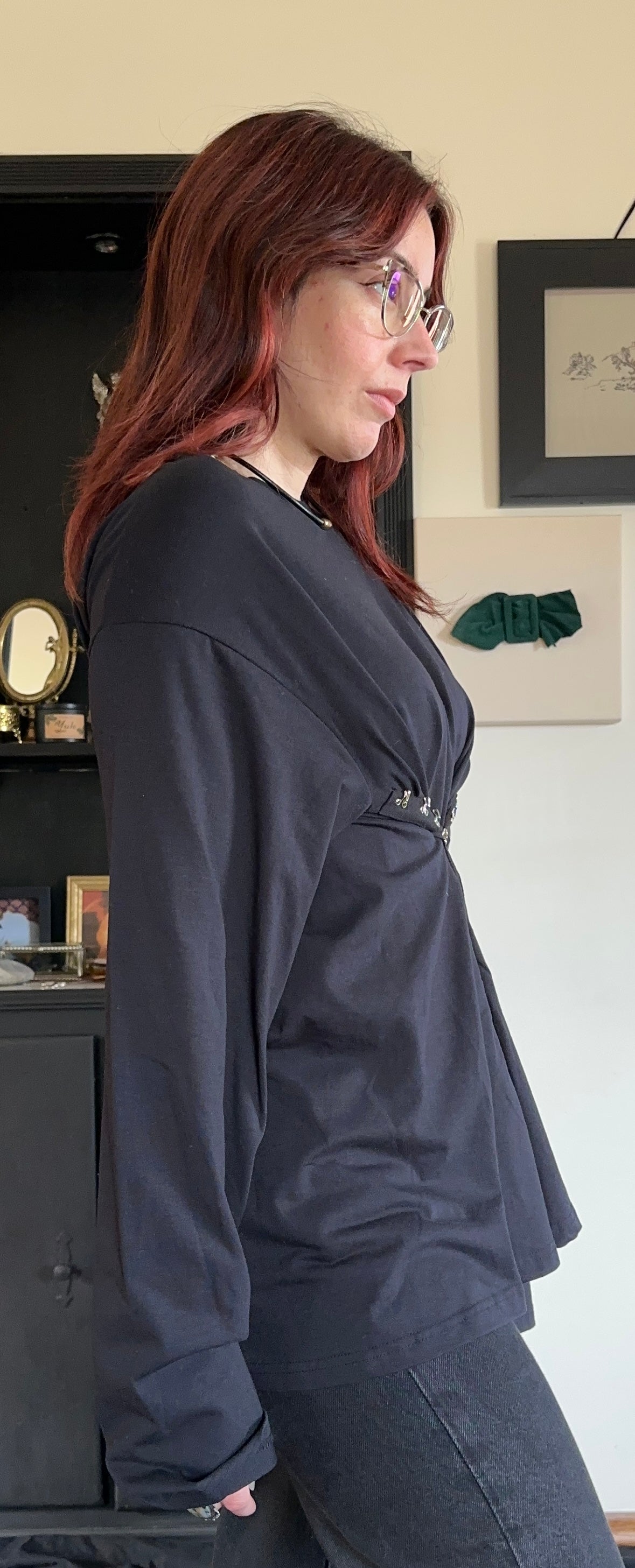 Cotton Hook & Eye Top L/XL