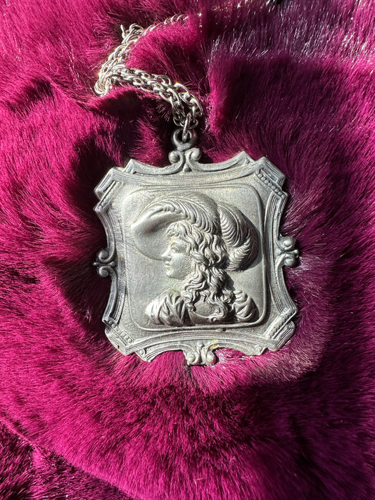 Cameo Medallion Necklace