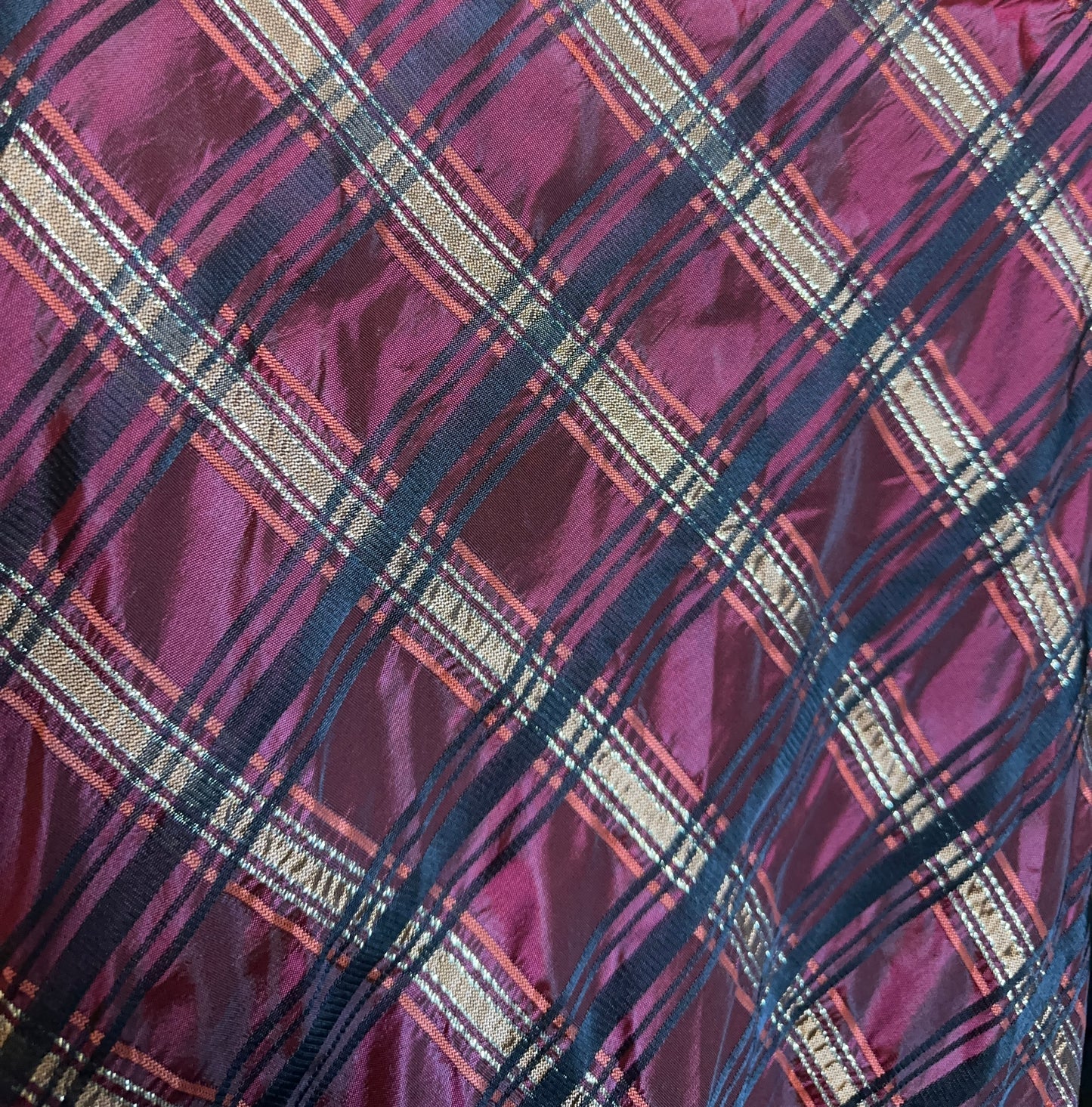 Vintage Plaid Skirt SZ 16