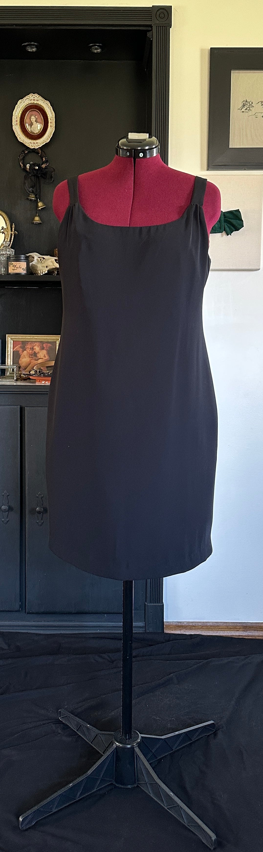 Vintage 90s Chiffon Party Dress SZ 14