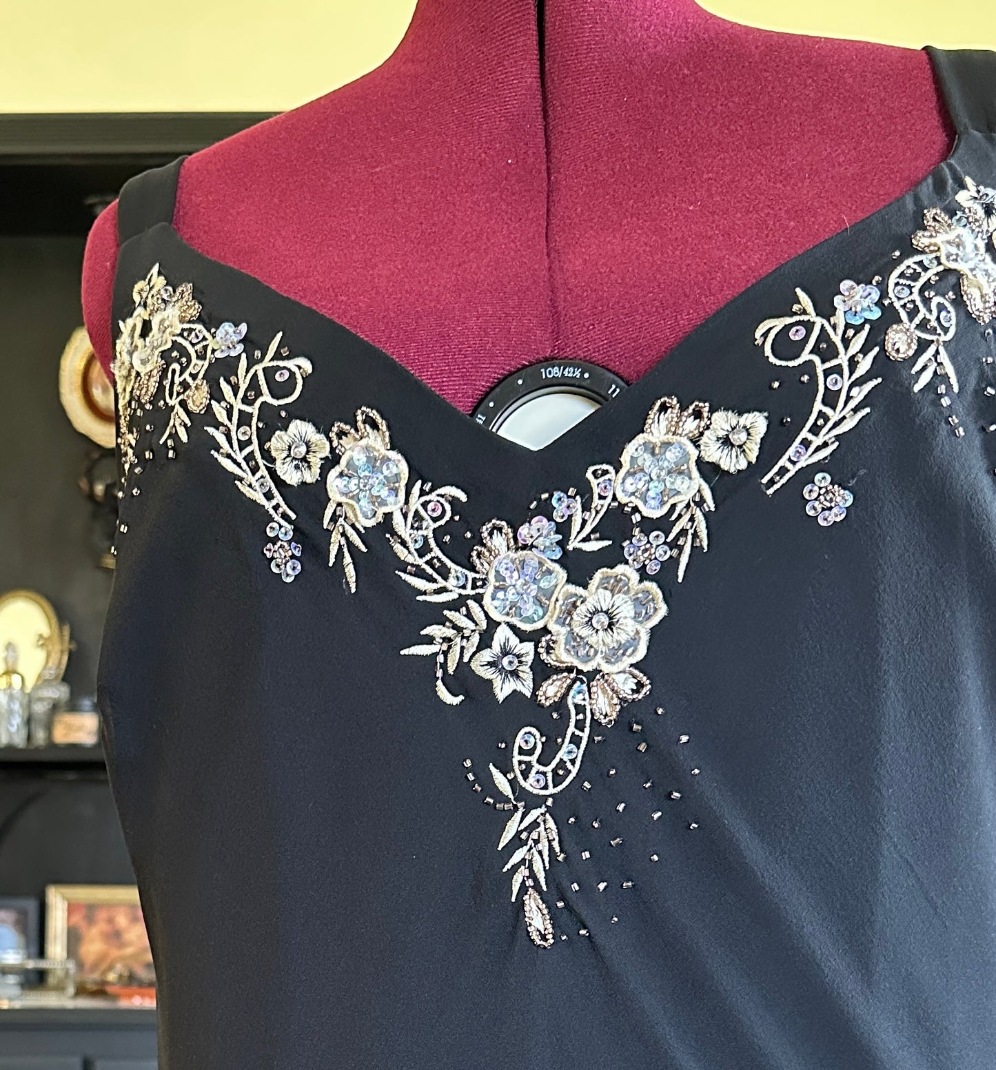 Romantic Goth Vintage Gown SZ 20