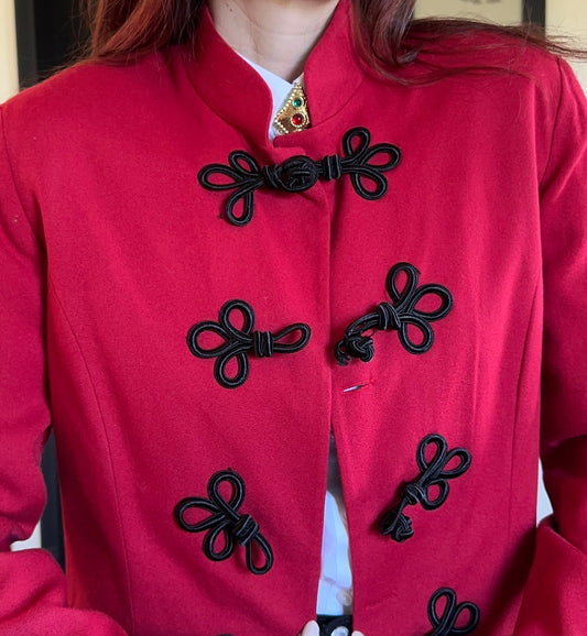 Vintage Military Revival Jacket SZ 8-10