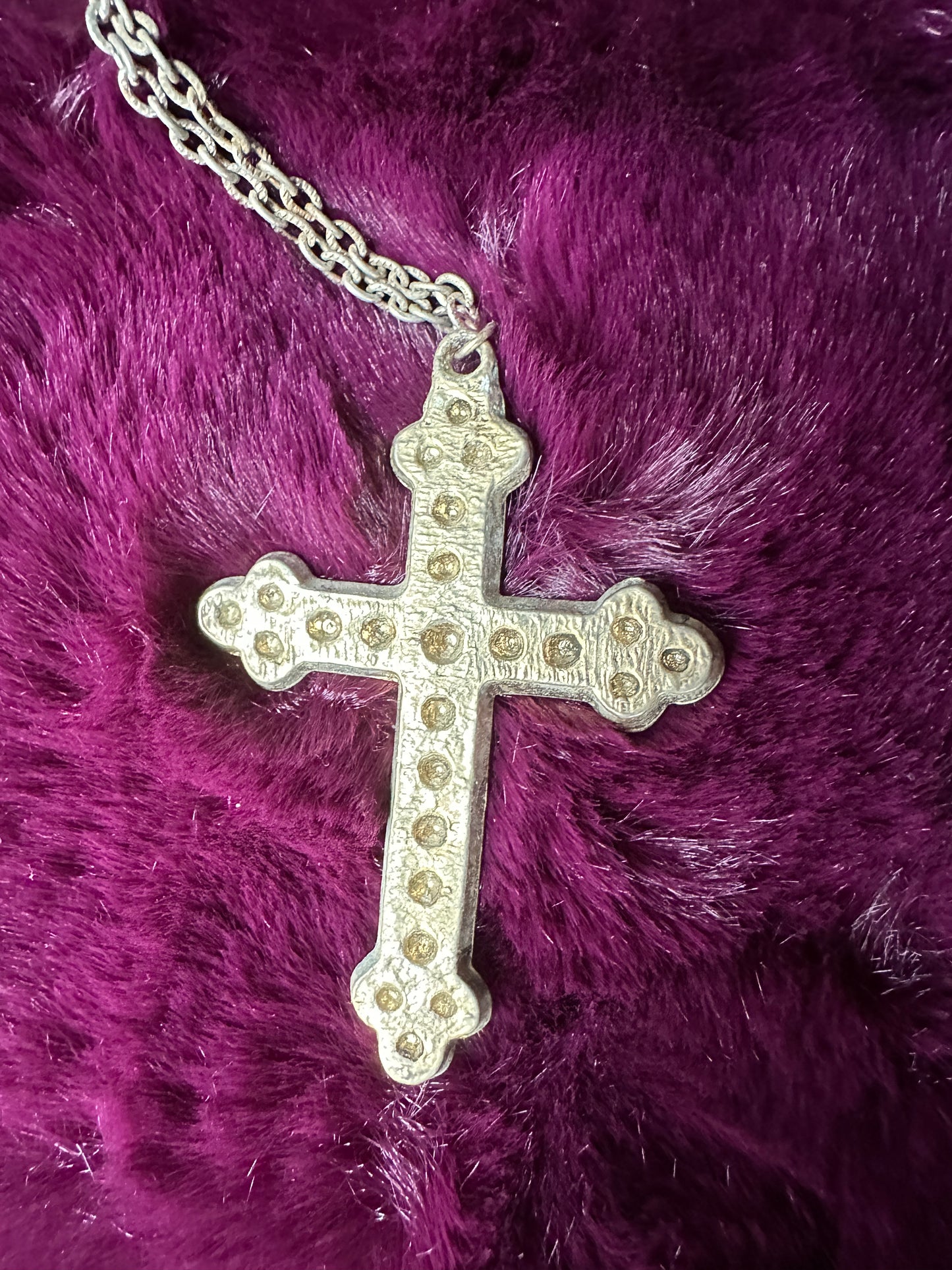 Gothic Medieval Cross Necklace