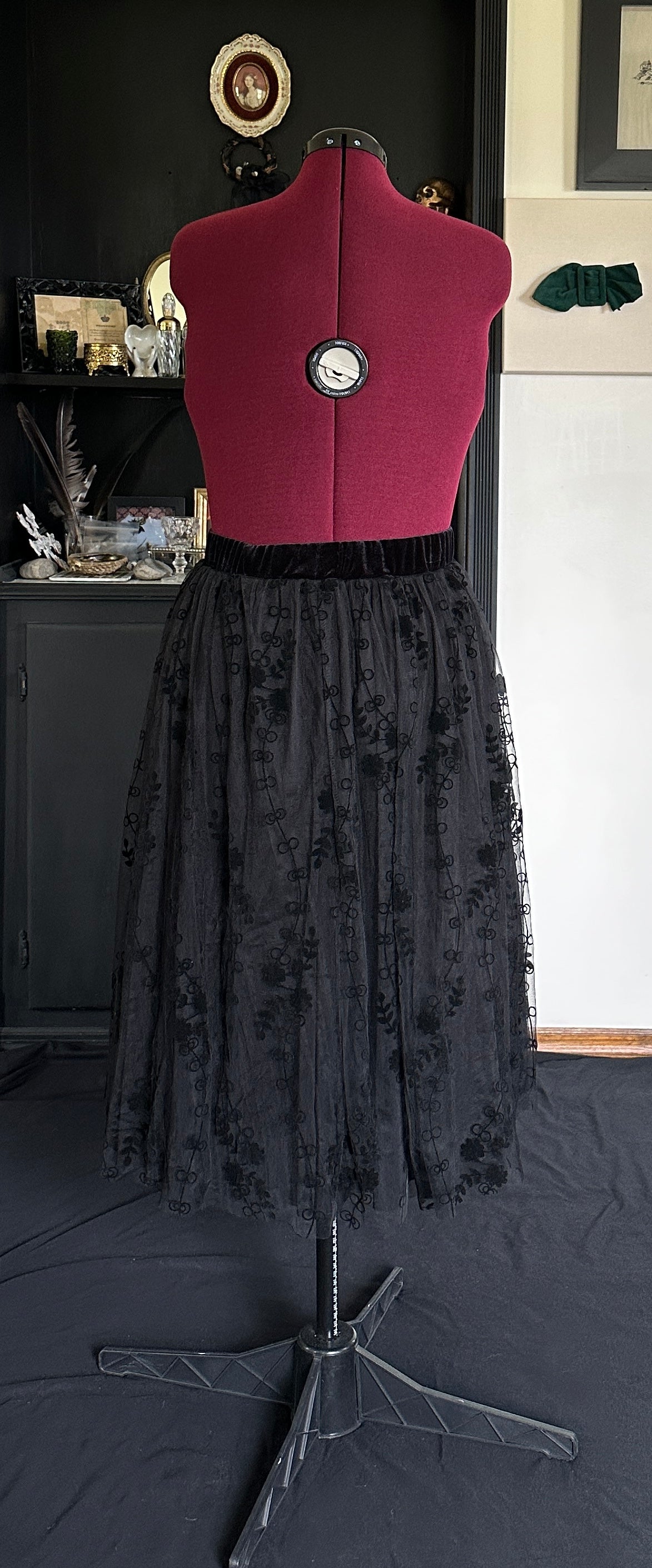 Sheer Dark Fairy Skirt XL
